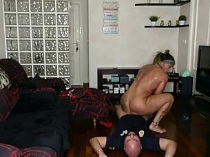 Fucking the arresting policeman wildly