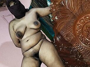 Newly Married 19-Year-Old Indian Wife Gets Hard Fucked by Husband's Big Cock in Homemade Video