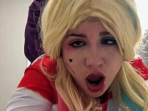 Did you taste that harlequin slut's pussy?