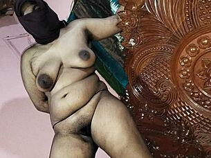 Newly Married 19-Year-Old Indian Wife Gets Hard Fucked by Husband's Big Cock in Homemade Video