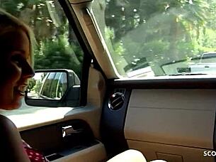 curvy big tits milf rachel solari picked up for casting fuck