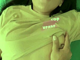 Colombian girl has first time with neighbor while husband is away.