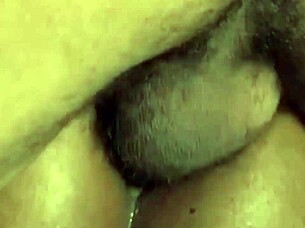 Ebony beauty with big ass enjoys chocolate double dippin in missionary and anal