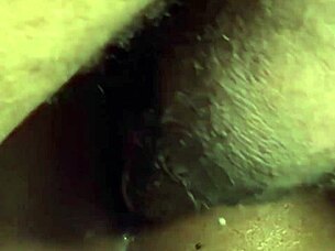 Ebony beauty with big ass enjoys chocolate double dippin in missionary and anal