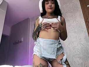 bunny collection sneezes on dick