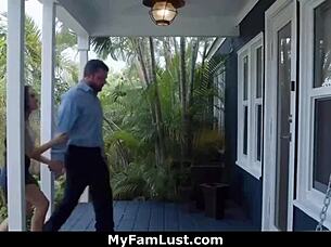 stedaughter steps in for hardcore milf action with big tits and taboo fantasy in usa