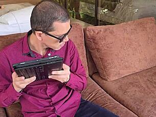 blind man's daughter fucked nearby