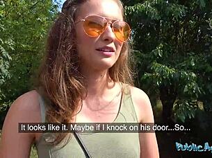 Macy Meadows sucks officer's dick at work