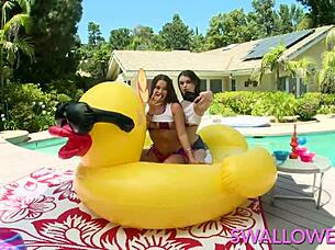 Swallowed Sloppy Blowjob From Anastasia And Kendra