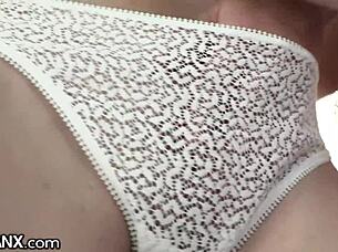 Anya Olsen Experiences Her First Lesbian Anal With Paige Owens