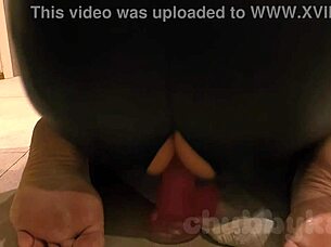 Chubbykaot Wears Catsuit And Gets Really Horny