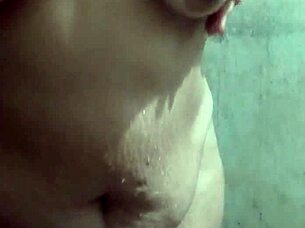 Curvy Latina BBW Enjoys a Relaxing Shower in the Bathroom