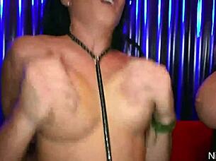 Nikki Benz's Big Boobs Tease