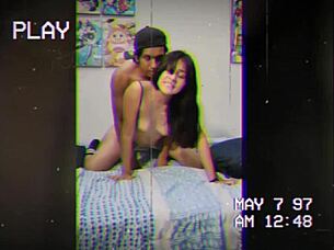 Amateur VHS compilations featuring beautiful Mexican women with natural features 😊