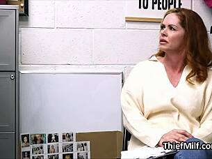 Aussie Cougar Rides Officer For Lingerie Theft