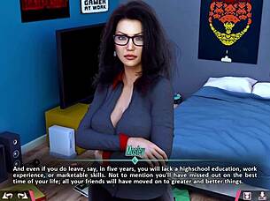 Petite Redhead Caught in Double Game.