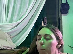 cunhada swallows cum in mouth after blowjob and anal