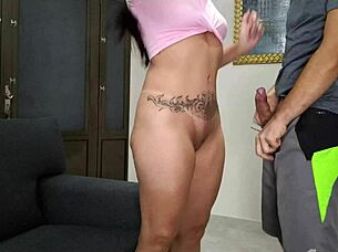 Meu Primo Fucks Wife's Ass Hard, Leaving Her Wrecked As I Watch