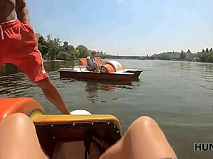 want to see a curvy chick with big tits fuck a stranger while bf watches?