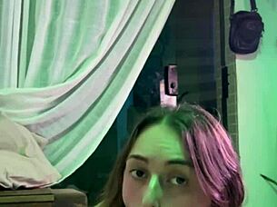 cunhada swallows cum in mouth after blowjob and anal