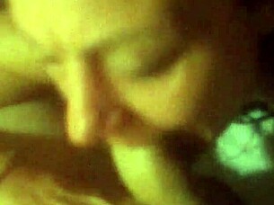 my gf loves sucking my wet cock.