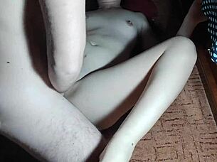 I banged a gorgeous Korean girl and unloaded cum in her tight pussy