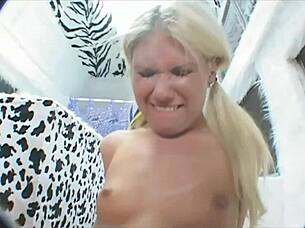 two sexy cheerleaders share a big hard cock