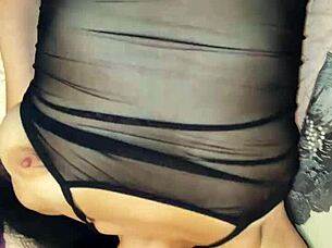 this is the best job in the world, homemade couple fun with natural tits.