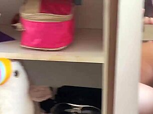 Leaked video of coach eating redhead number 9 player's wet pussy in Pelotas, RS, for dripping creampie orgasm.