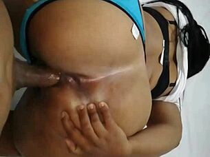 Beautiful Latina gets her big ass fucked hard in Hono Lulu