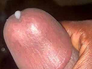 i'm masturbatin' my big cock so hard it feels amazing.