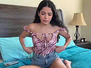 She cheats on her man with my hot POV fuck, angel gostosa and steve rickz.