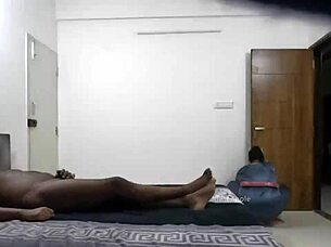 maid samantha gets flashed a hard cock in the house