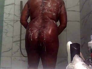 Watch this homemade ebony POV doggystyle with big bent-over ass! 😍🍑