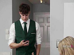 Boss Abby Rose Gets Caught Masturbating By Old Milf Parker Ambrose With Big Tits And Ass In Hardcore Scene