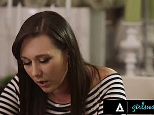 Cheating Karla Kush Almost Caught Having Multiple Orgasms With Georgia Jones.