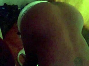 Watch this homemade ebony POV doggystyle with big bent-over ass! 😍🍑