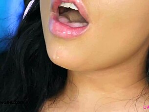 Watch this cute petite brunette teen show her sexy body in pov. Is she teasing you with her amateur curves?