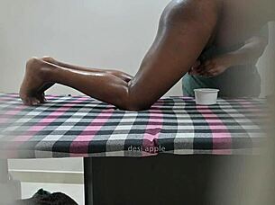 Hidden Cam Catches Spa Massage Turning Into Intense Masturbation