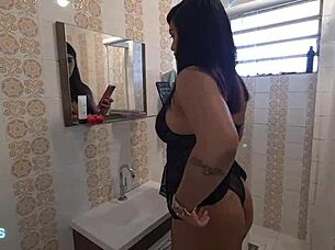 I'm so excited my neighbor with the huge cock is fucking my pussy.