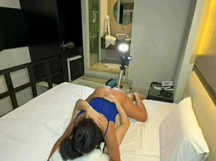 Did you see the cuckold filming the Brazilian fucking me in lingerie?