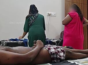 Flashing my dick to the maid, got caught on hidden camera.