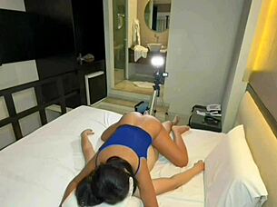 Did you see the cuckold filming the Brazilian fucking me in lingerie?