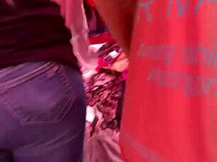 Culona en el tianguis mexico