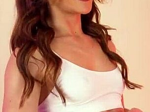 Hannahjames710 tries on loungewear lingerie with panties and bra