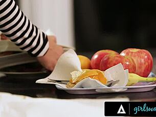 Cheating Karla Kush Almost Caught Having Multiple Orgasms With Georgia Jones.