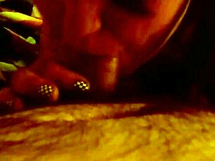 My friend gives me a deepthroat blowjob – can you believe it?