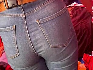 Culona en el tianguis mexico