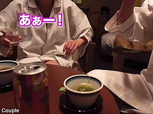 Beautiful japanese boss emu yumi gets fucked doggystyle in hotel room during business trip. Amateur pov voyeur captures her multiple orgasms and ahegao face.