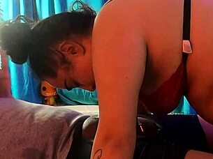 candy blows bbc in the hood with no hands, deepthroat sucking and cum in mouth 😏